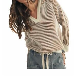 NEW LOVLOV luxe relaxed hoodie in brown